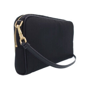 Prada bag camera Saffiano Black leather nylon